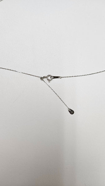 ダイヤモンド付き一粒パールペンダント