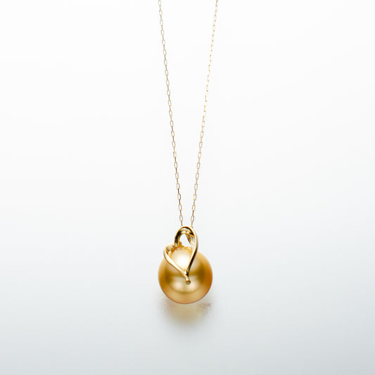 南洋パールハートペンダント